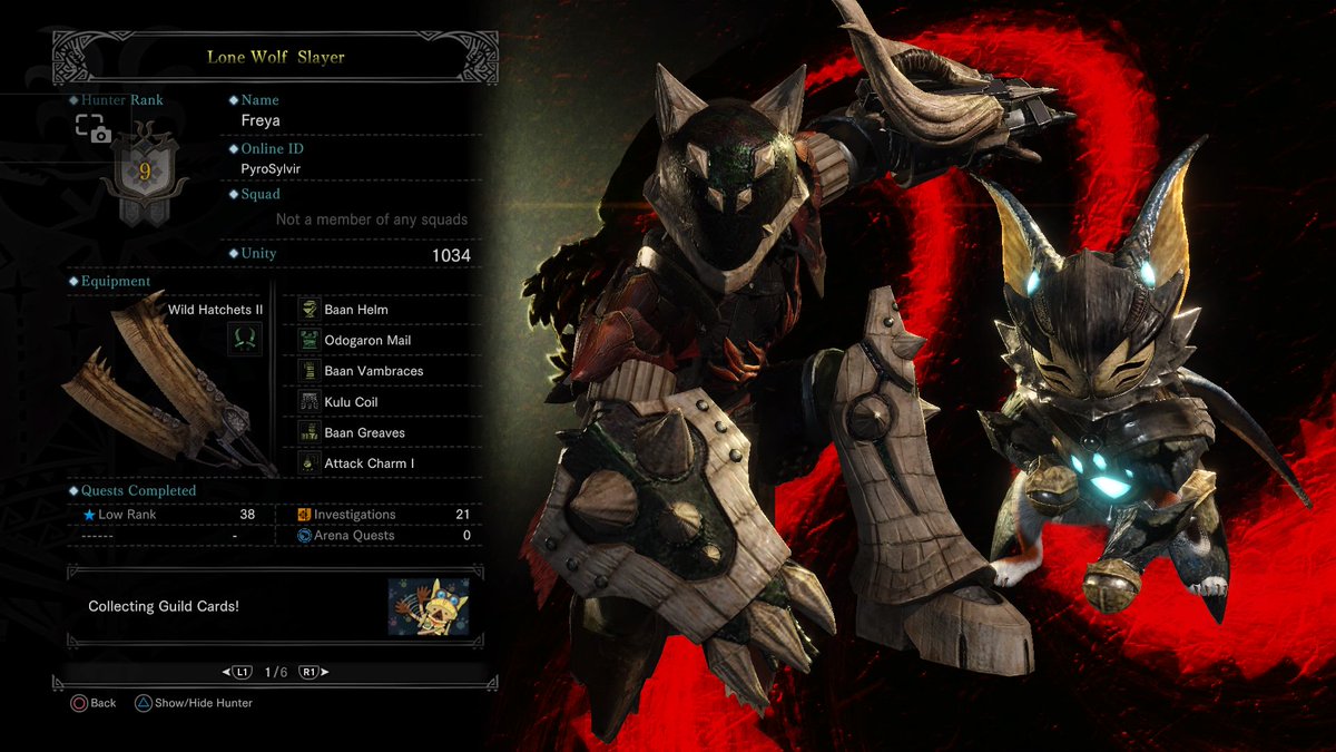 theLadyDawn's tweet photo. 25% of my #MHW play time has been spent outfitting my character . #PS4share https://t.co/w6fWr6lMCF