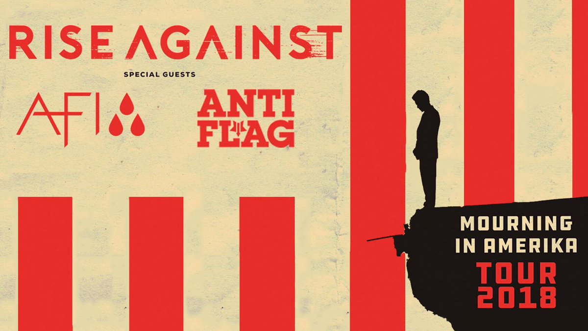 2hoursPinfield's tweet image. Check out the full schedule for @riseagainst + @AFI + @anti_flag 'Mourning in Amerika' tour kicking off in just over two months RIGHT HERE: ow.ly/YPVC30jf3EL