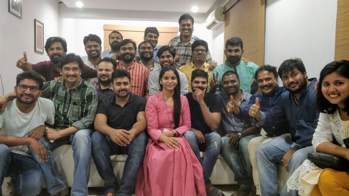𝐕𝐚𝐦𝐬𝐢𝐒𝐡𝐞𝐤𝐚𝐫 (@ursvamsishekar) on Twitter photo Team #NeediNaadiOkeKatha celebrate the success with cake cutting ceremony. Hero #NaraRohith, @sreevishnu29 <a href="/venuudugulafilm/">v e n u u d u g u l a</a> and others join the celebrations. <a href="/AranMediaWorks/">Aran Media</a> <a href="/WallPosterCinma/">Wall Poster Cinema®</a> <a href="/MangoMusicLabel/">Mango Music</a> Team #NeediNaadiOkeKatha celebrate the success with cake cutting ceremony. Hero #NaraRohith, @sreevishnu29 <a href="/venuudugulafilm/">v e n u u d u g u l a</a> and others join the celebrations. <a href="/AranMediaWorks/">Aran Media</a> <a href="/WallPosterCinma/">Wall Poster Cinema®</a> <a href="/MangoMusicLabel/">Mango Music</a>