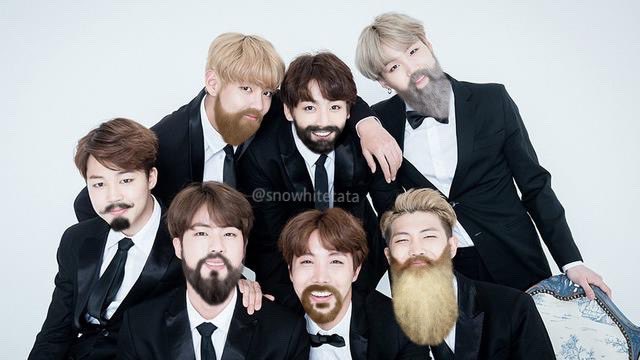 knjoutskinnied's tweet photo. i don't know why this is trending but if you are short of beardtan for April fools tomorrow then here you go
#WeArePartOfBangtan https://t.co/ZoukU1fs9k