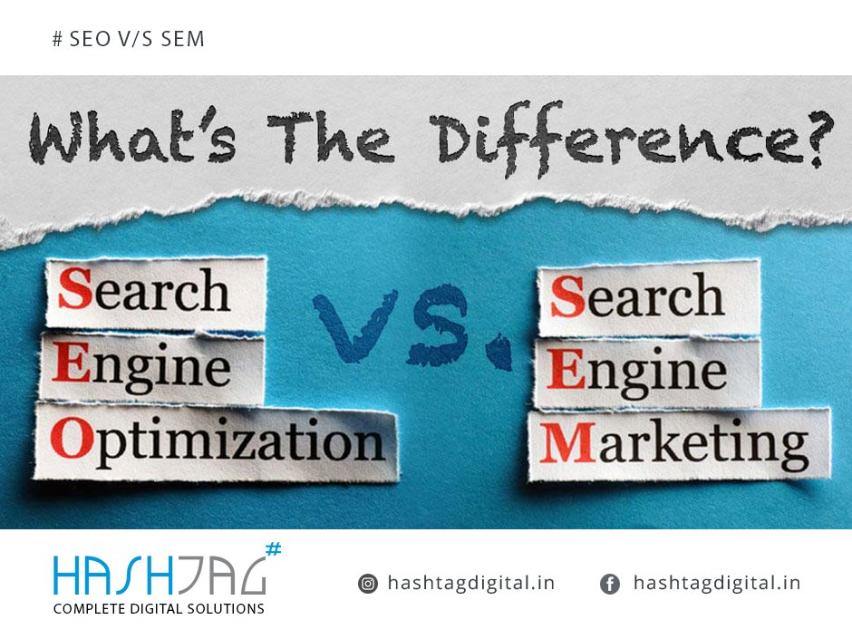 Hashtag1Digital's tweet photo. #SEO
- Organic (unpaid ads)
- Own website
- Long lasting Results
#SEM
- Paid ads
- 3rd party website
- short lived but quick results
#digitalmarketing #google #bing #facebook #twitter #instagram #HashtagDigitalIndia #internet https://t.co/FEgHN2SCQe