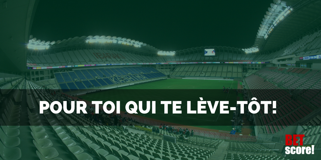 BetScore_FR's tweet photo. BET DAY 🏆

➡️ ⚽️ Kashima - Sapporo // 1 - 1,50 🇯🇵 (8:00)

➡️ ⚽️ Kawasaki - Hiroshima // 1 - 1,65 🇯🇵 (9:00)

➡️ ⚽️ Kashima + Kawasaki - 2,47 🇯🇵 (8:00 - 9:00) 🔥

⚠️ Confiance: Kashima 66,67% - Kawasaki 60,60% ⚠️

#TeamParieur #ParionsSport #ParisSportifs https://t.co/bRE2dNKIq6