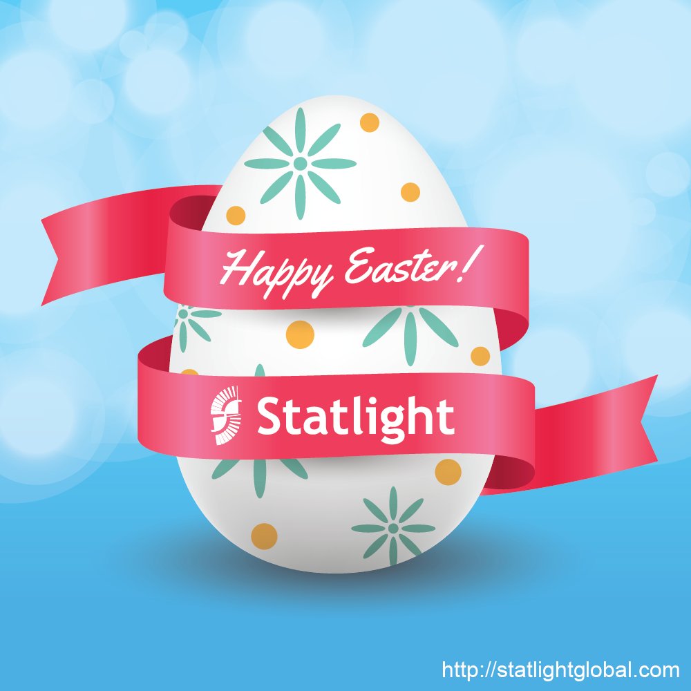 statlightglobal's tweet photo. We wish you a happy easter, filled with happiness, peace and love! #HappyEaster #Easter #Easter2018 https://t.co/gYLxoc73c0