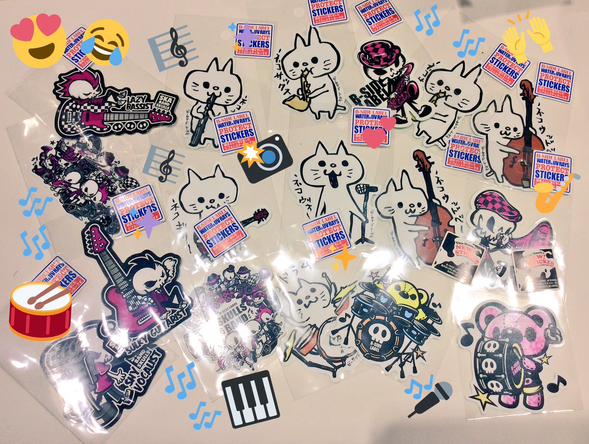 ステッカー屋 B-SIDE LABEL on Twitter: