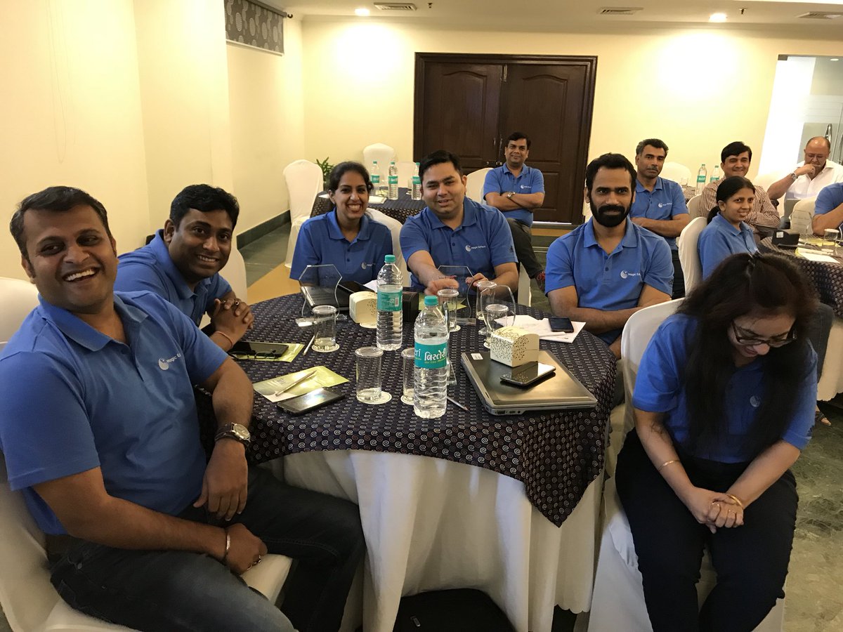 ackykamdar's tweet image. #magicedtech #magickickoff - We just have begun! And it is already a blast!