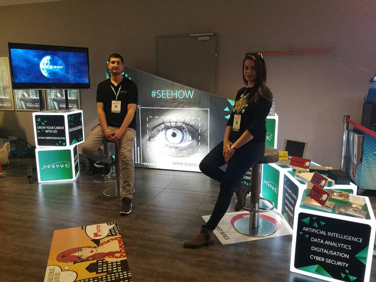 Seavus's tweet image. Today, we are at #JavaSkop '18, where all #Java fans have the chance to hear the #presentations by Nikola Zivkov and Drazen Nikolic as part of the #tech talks organized in the halls.
Visit us and #SeeHow you can be part of the ever-growing #team!
#Seavuslife #SeavusStories