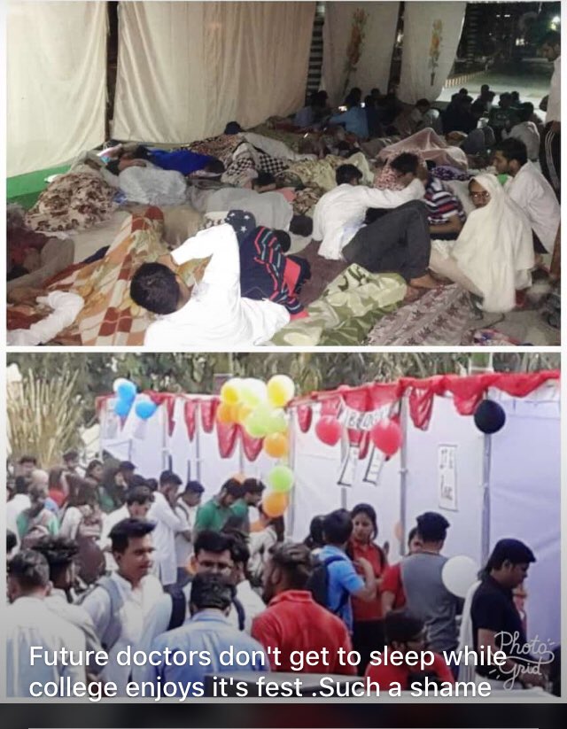 AbhisriPrince's tweet photo. Day 5 of strike...
More than 100 hours, and still going on..
Unaffected by the cold hearted celebrations going on simultaneously along with the strong willed strike.
#doctorsnotbanks
@PMOIndia @ndtv @narendramodi @BDUTT @htTweets @CNNnews18 @tsrawatbjp https://t.co/d5YWRQaTWp