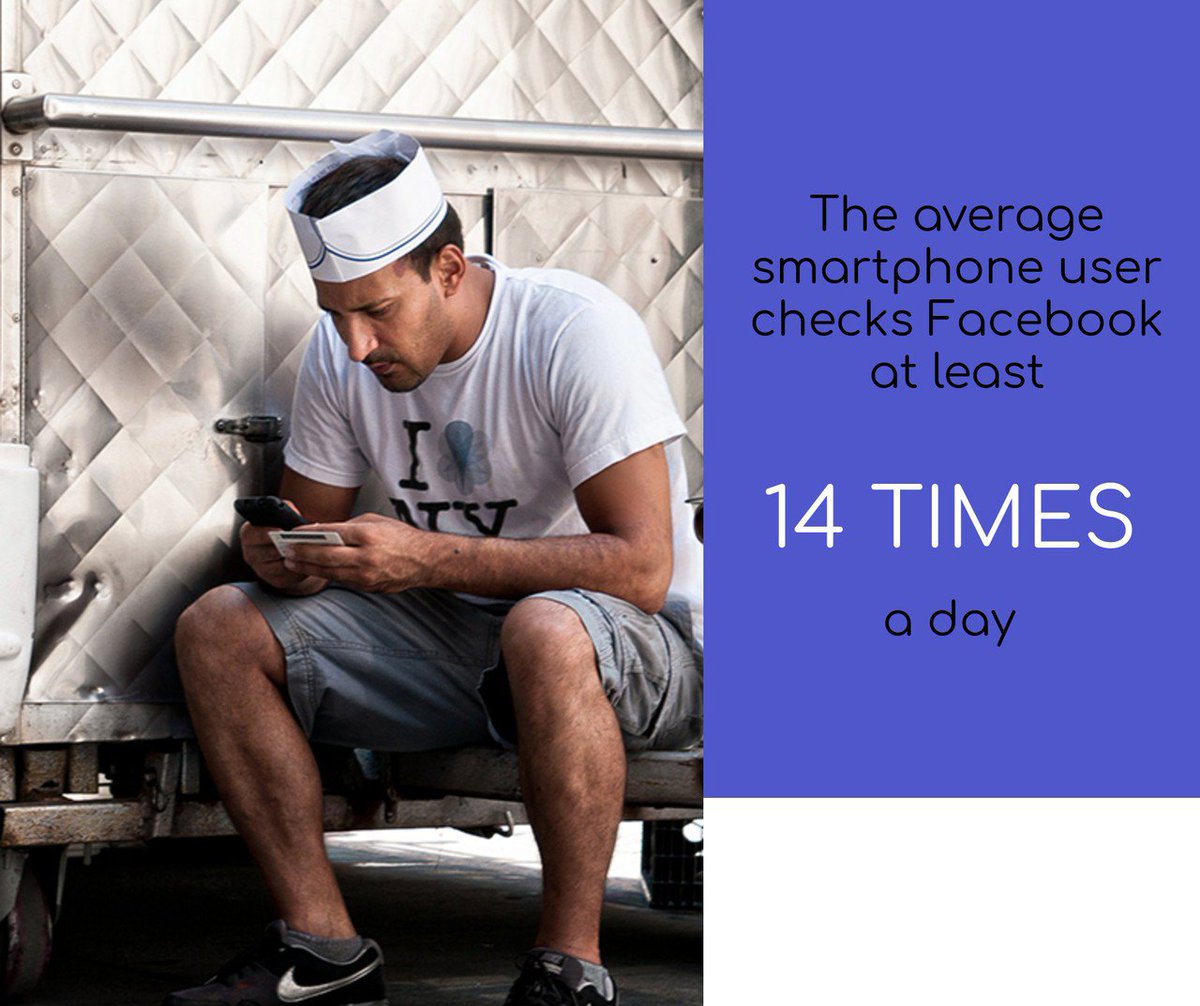 PlasticMarketer's tweet image. Be interesting to know if the "average" Facebook user is still only checking Facebook 14 times a day? Maybe that's increased with the whole Delete Facebook thing that's going on.

They're probably digging through all their old embarassing posts and trying to delete them all