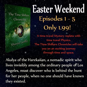 ShannaLauffey's tweet image. Last time at this price! Boxed set with 5 episodes of a time travel adventure you won't forget! amazon.com/Time-Shifters-…  #IARTG #BoxSet #weekendreader