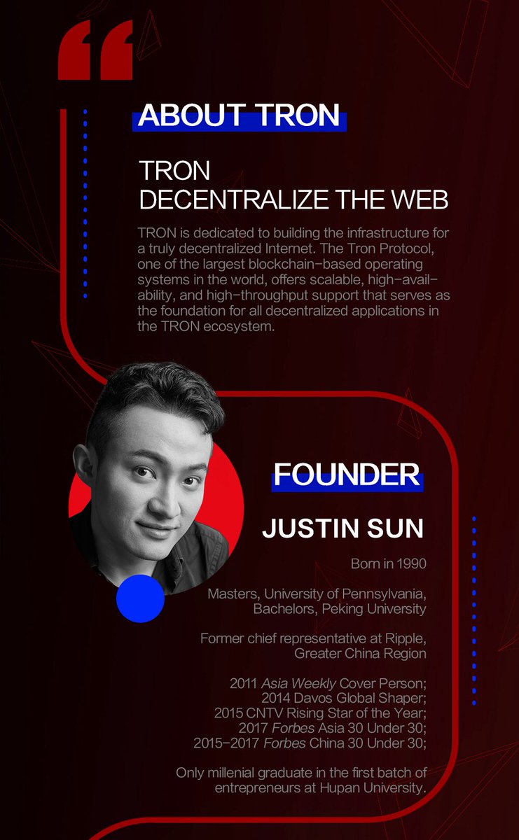 justinsuntron's tweet image. Everything you need to know about #TRON in 60 seconds！#TRX $TRX