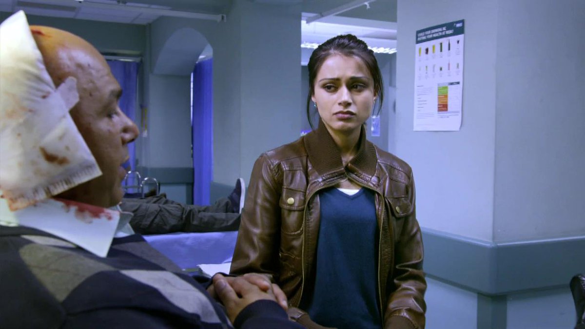 EastieOaks's tweet photo. While I don't have any new #Kana pics to share heres a throwback to Bhavna in #Casualty 2014 "The Last Chance Saloon" https://t.co/V4rqAkpR2Q