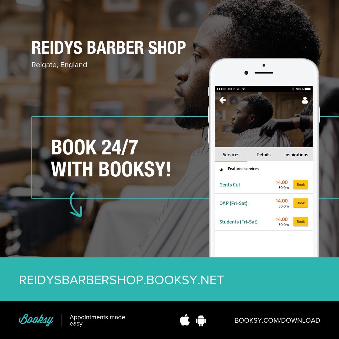 Reidys Barbershop tweet media