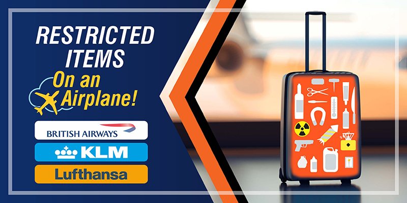 british airways prohibited items checked baggage