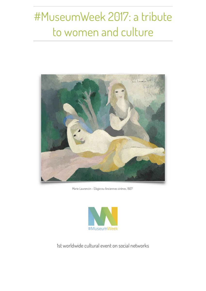 MuseumWeek's tweet photo. Here are the 60 best posts of #MuseumWeek 2017, but believe us, making a selection was almost impossible given the quantity of excellent content that we found!
https://t.co/es4xGQLypA
#womenMW https://t.co/TmmqdVom6E
