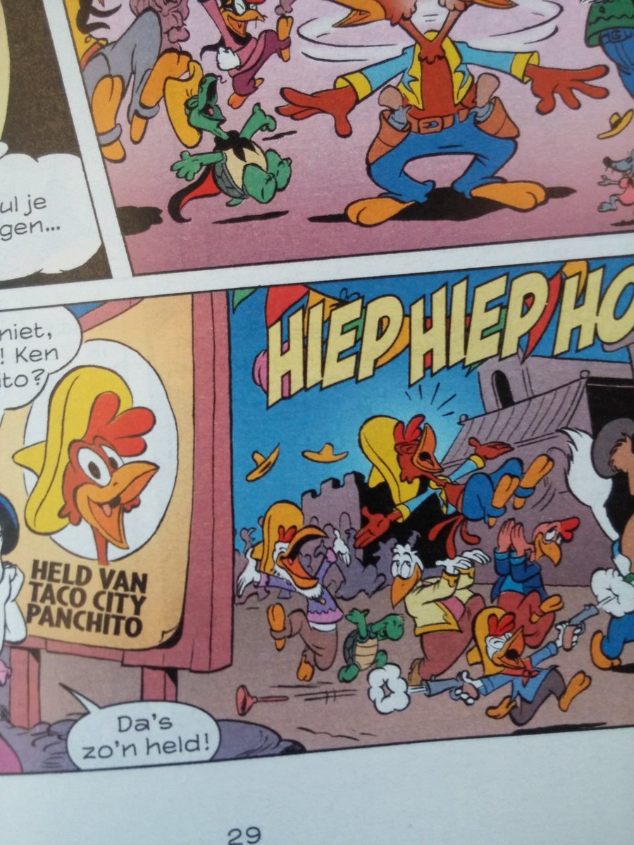 Please take a moment to appreciate that Tim Artz drew Darkwing, Launchpad AND the fourth caballero from Fred Moore's concept art in this week's Panchito comic