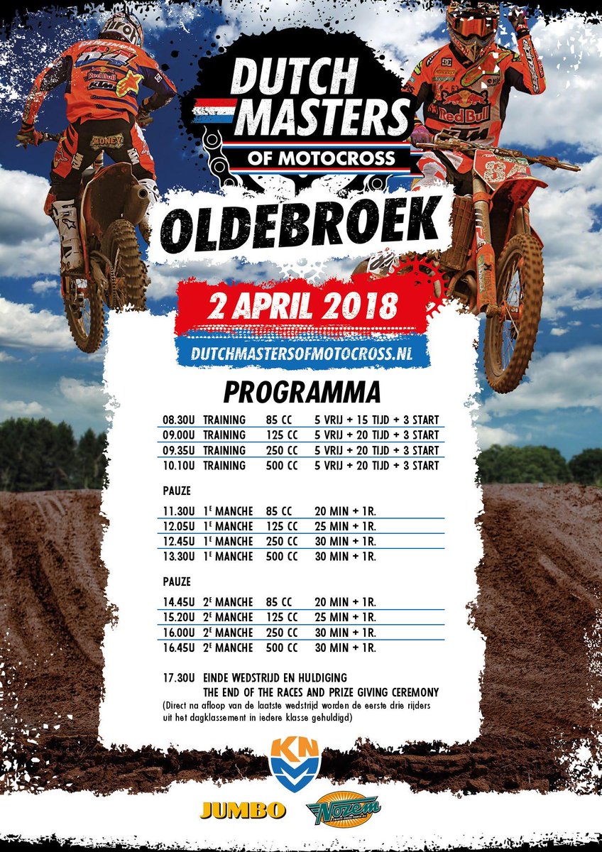 CreyMertRacing's tweet photo. Monday we race at Oldebroek the 2nd round of the #Dutchmastersofmotocross @SCOdebargen #DutchmastersofMX #stichtingcircuitoldebroek #CreyMertRacing #RedsandMXpark #FXRMoto #Motorex #KTMRacing #Motocross #Ready2Race #DMofMX #PoweredbyKEMCO https://t.co/Qtn8Cm6RZ4