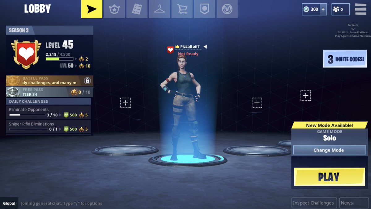 Zeeshan2002AK47's tweet image. Got 3 Free Invite Codes for Fortnite Mobile , Retweet if You Want Them