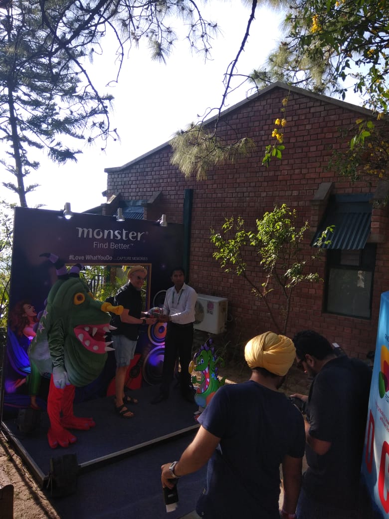 foundit_India's tweet photo. Have you checked the Monster #LoveWhatYouDo booth at the Kasauli Rhythm &amp; Blues Music Festival 2018? #KRBF2018 #KRBFwithMonster #LoveWhatYouDo https://t.co/0DSUnpDbzt