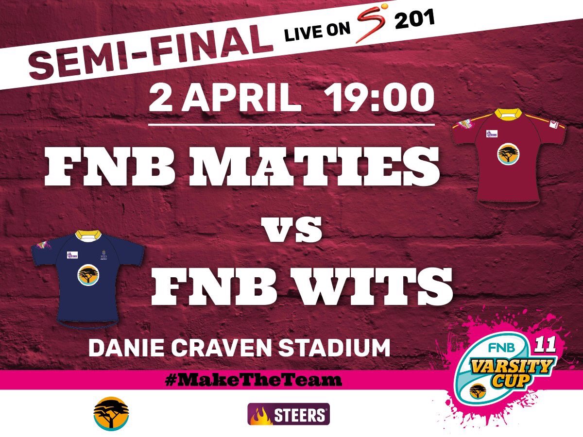 MatiesRugby's tweet image. Best dressed fan at Monday night’s @varsitycup semifinal between FNB Maties and FNB Wits will win a ball signed by both captains. @matiesstudents @StellenboschUni @MFM926 @DieMatie