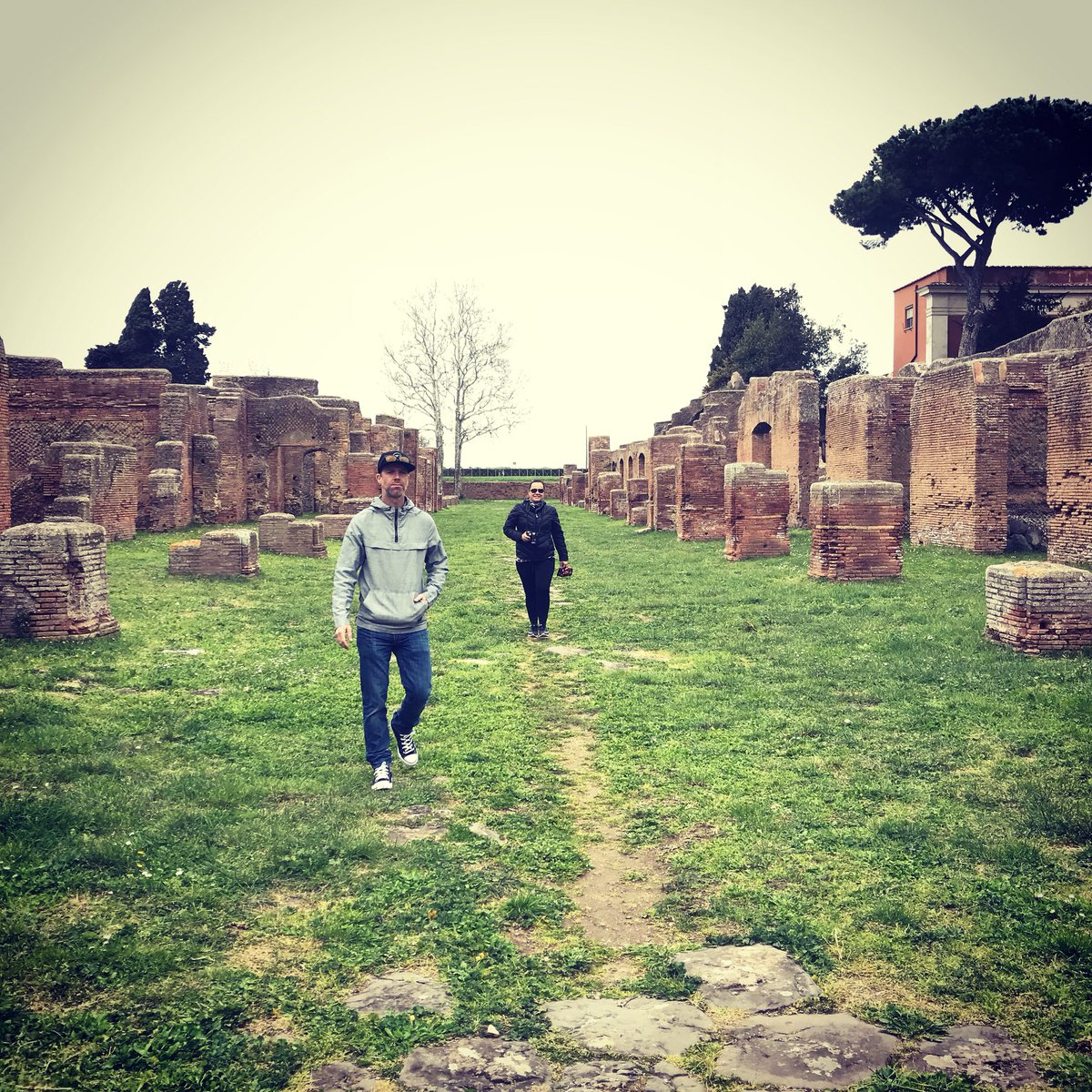 afriendinrome's tweet photo. Yesterday we escaped from the crowds of the Vatican and Colosseum and we enjoyed a quiet exploration in #ancientostia where you an learn so much about Ancient Rome without the stress of thousands of people pushing you 😉 #trustyourguide #yourguideisalocal https://t.co/A05AeCjG4r