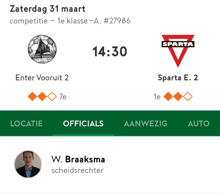 #Matchday , om half 3 de aftrap ⚽️ op Sportpark de Werf te Enter