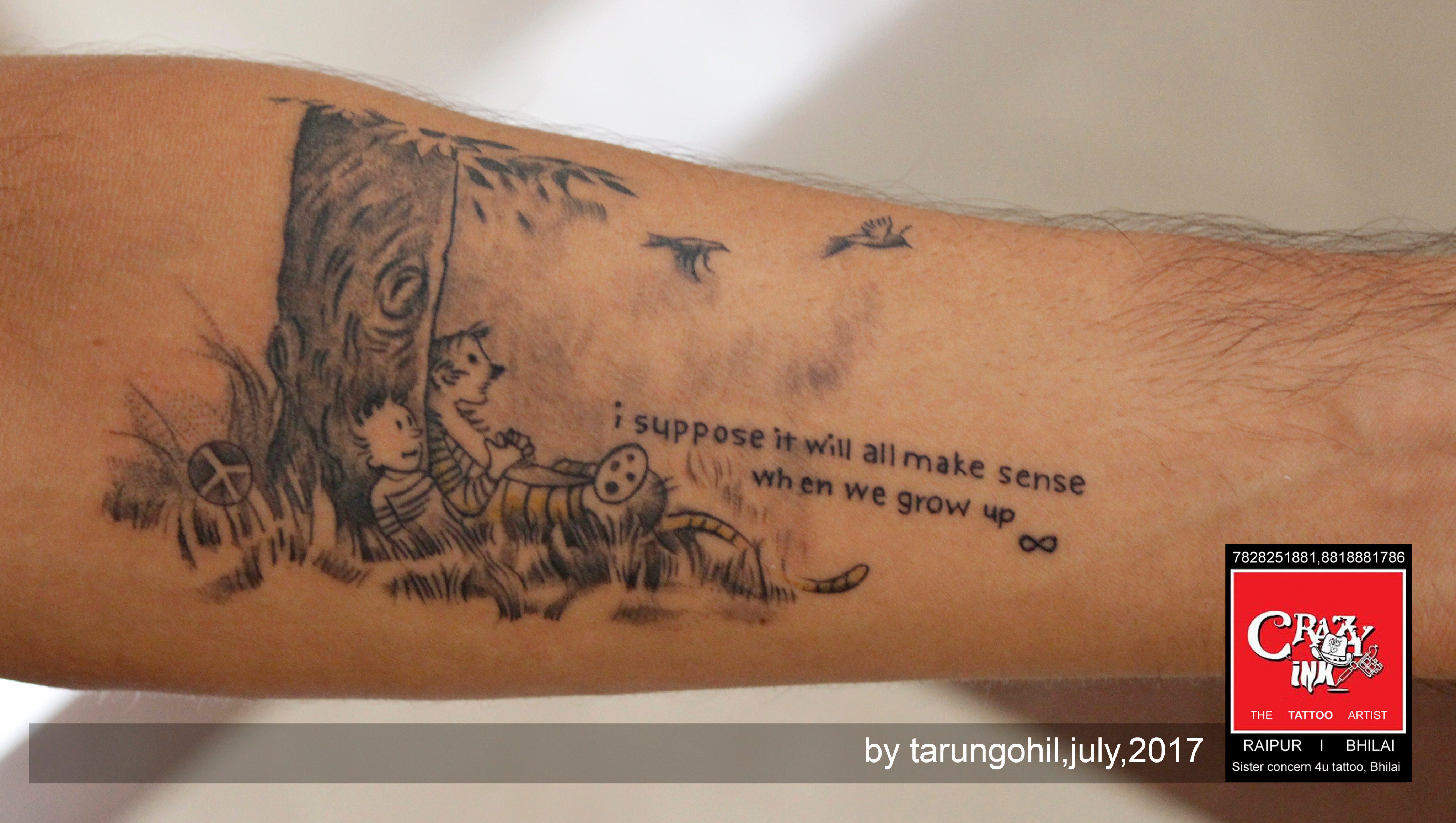 ink tattoo текст