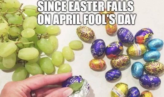 GinFund's tweet image. A rare chance  to play HILARIOUS #Easter tricks on your kids tomorrow.
More ideas:
1. Plastic 'eggs of disappointment' - put vegetables inside 😜
2. Decorate a raw egg, serve as hard-boiled 😮
3. Egg hunt with no eggs 😮
😮

Hilarious or mean?! Tell us your #EasterFools plans