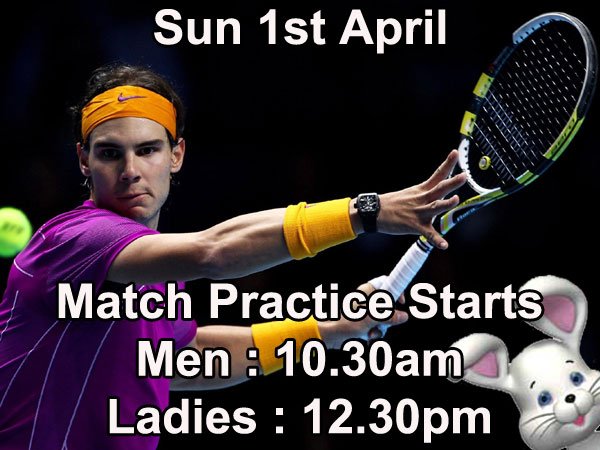 EWLTC's tweet photo. Match Practice starts on Easter Sunday https://t.co/3VNsA9CA9U