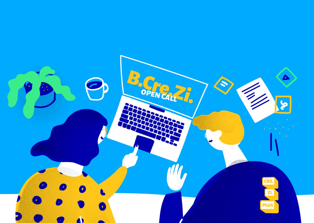 CRE.ZI. PLUS IS CALLING YOU
B.Cre.Zi. è la prima call per accedere ai servizi di #accelerazione di <a href="/creziplus/">Cre.zi. Plus</a>: 15 percorsi per sviluppare progetti innovativi nell’ambito dell’industria culturale e creativa | Scarica il bando e proponi la tua idea >> bit.ly/2GwB1PD