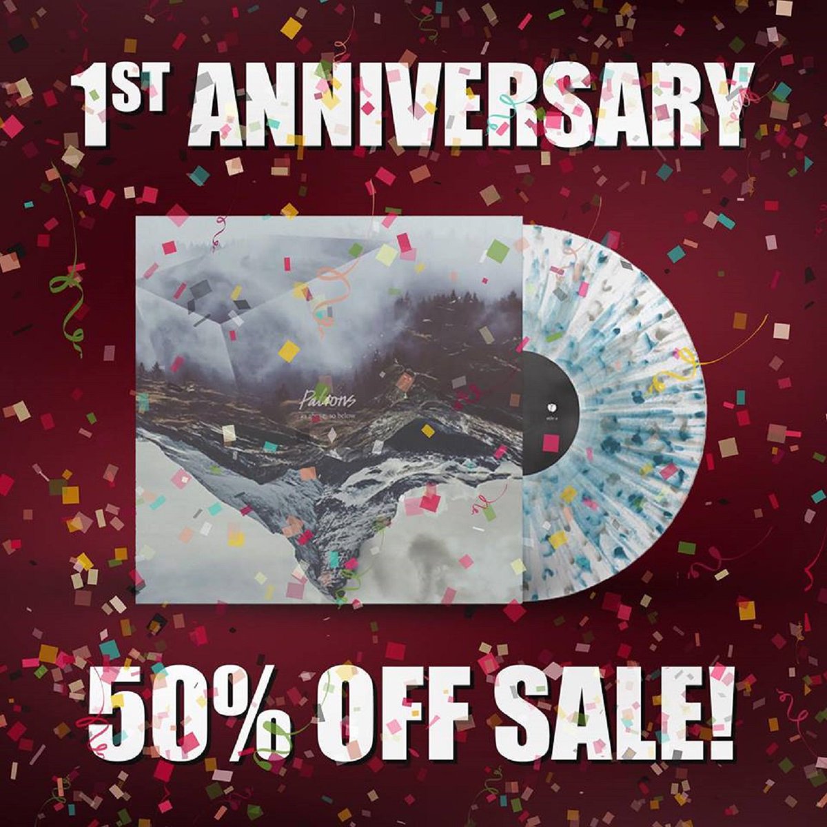 Happy 1st Birthday 'As Above, So Below'
<a href="/wearepatrons/">PATRONS</a> incredible debut album
To celebrate, for just 48 hours we are making it HALF PRICE
Vinyl £6 - Digital £3

rosecolouredrecords.bandcamp.com/album/as-above…

#VINYL #vinylsale
