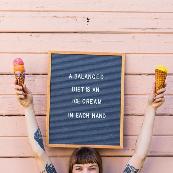 🍦Enjoy your weekend beautiful! 🍦#balance #livingthegoodyogalife