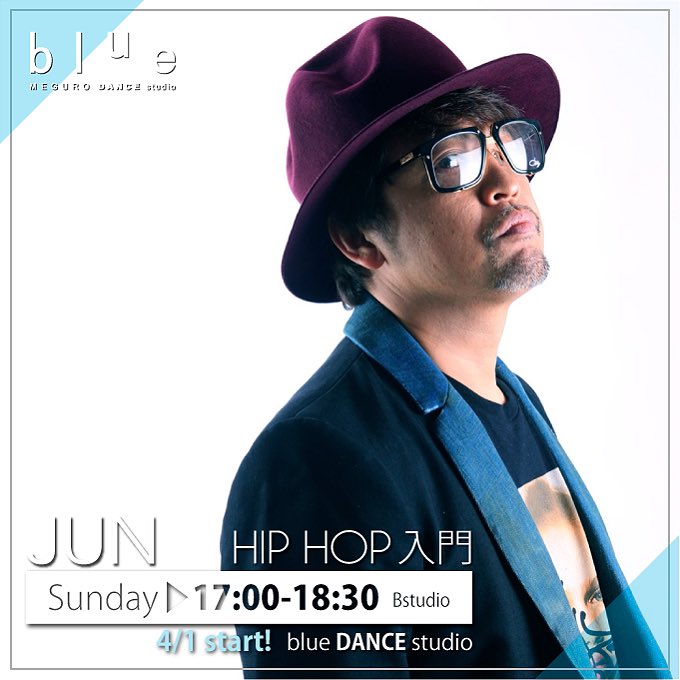 blueDANCEMEGURO's tweet photo. 明日4/1(SUN)よりNEW LESSON！

【NEW INSTRUCTOR】

17:00-  HIPHOP入門 / JUN
18:30- JAZZ FUNK入門 / GENTA
20:00- HIPHOP入門 / WAPPER

是非お越し下さい！ https://t.co/8DxQ6ah2Uw