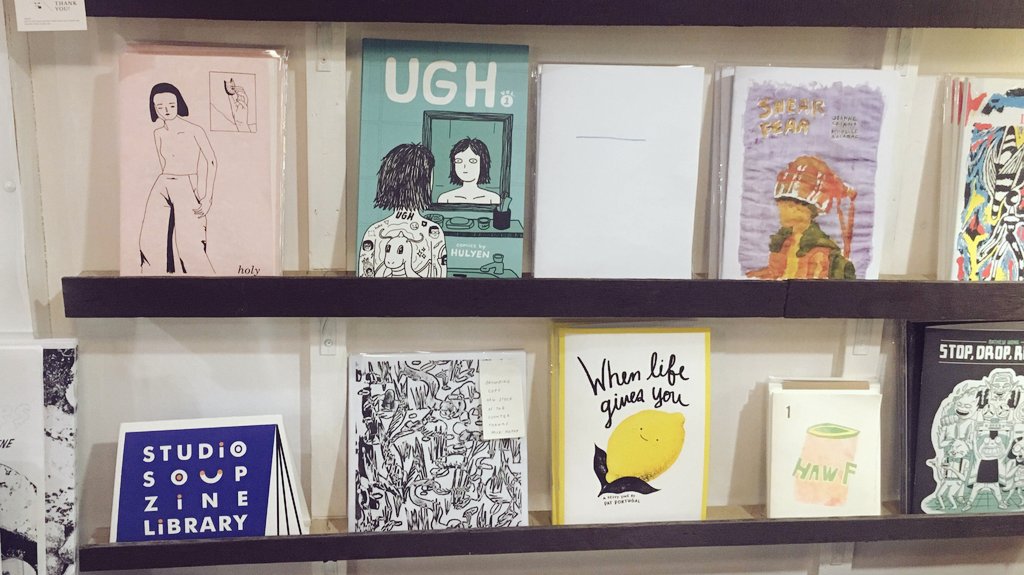 UGH Volume 1 now available at @ss_zinelibrary 🗄️✨