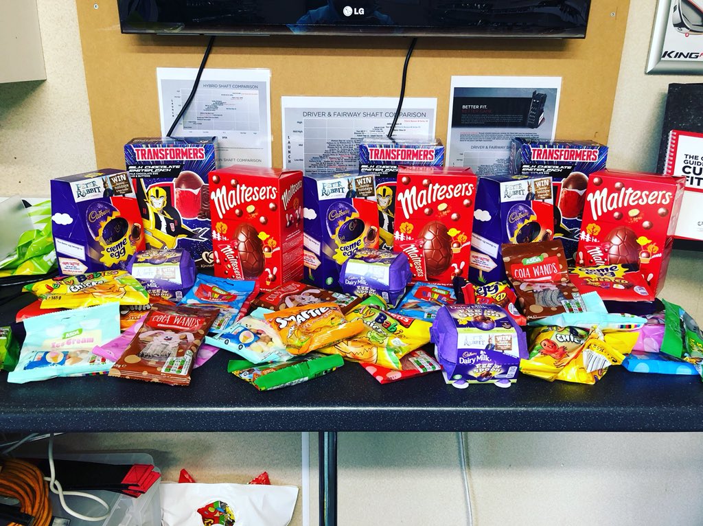 PstoneProShop's tweet image. Easter Golf for the Junior Academy this morning!! 🐣