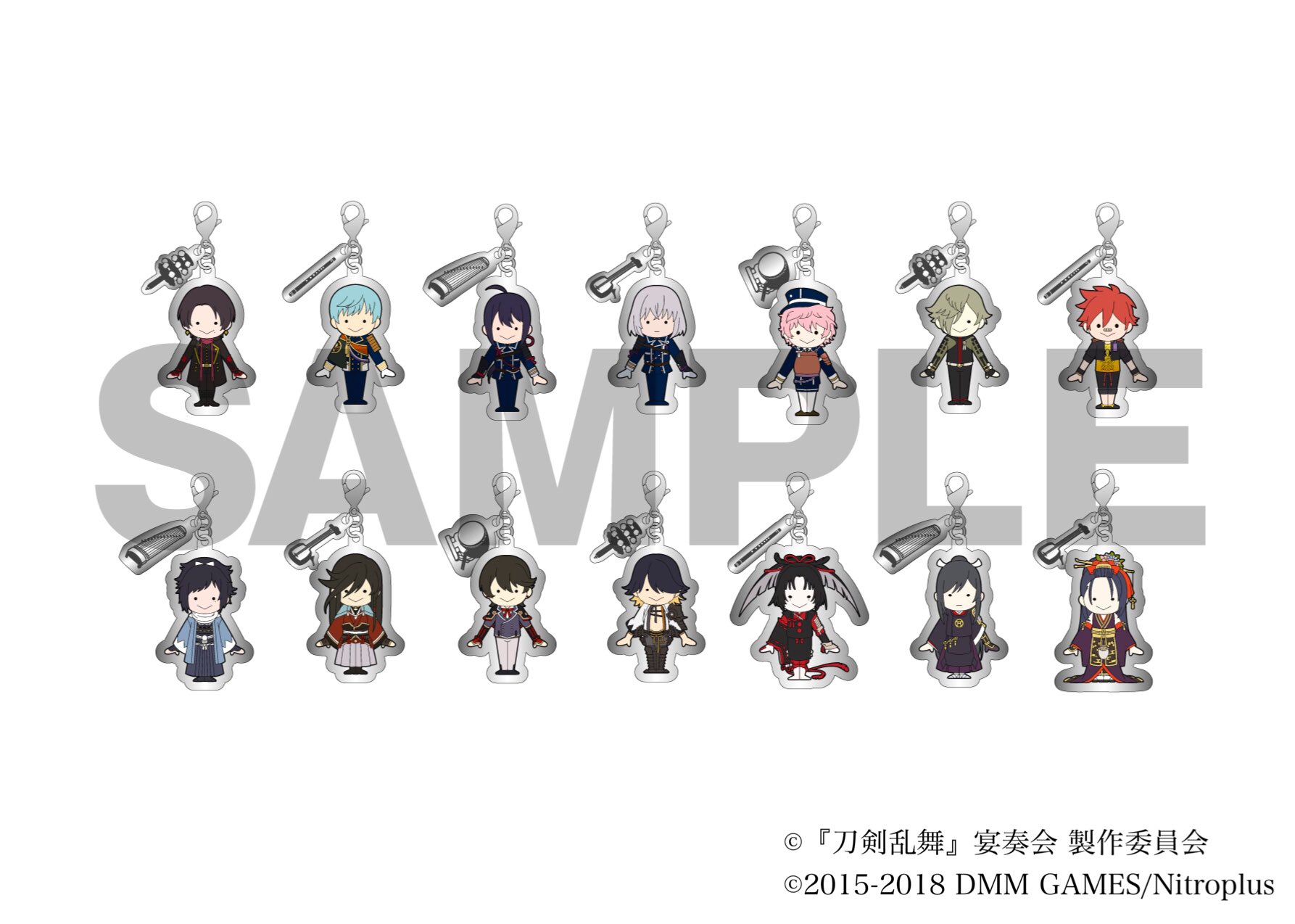 刀剣乱舞】宴奏会ステッカー 70枚コンプセット 刀剣乱舞 7周年記念「宴