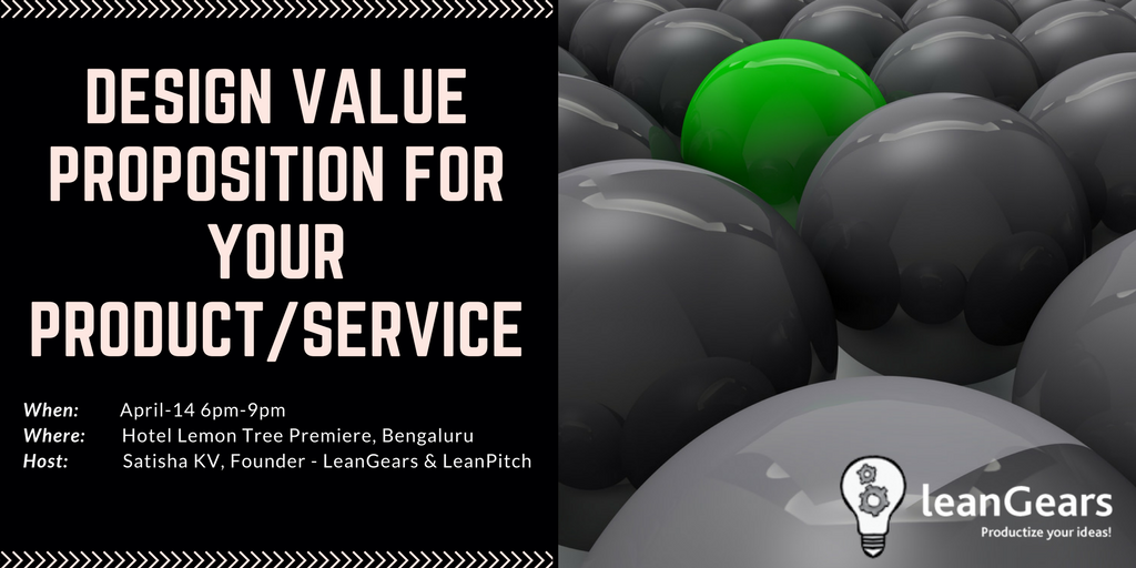 leangears's tweet photo. Understand how to #design #ValueProposition for #product or #service using #JobMapping from @satishakv on Apr-14 from 6pm to 9pm at Lemon Tree Premiere, Bengaluru. 

Register here: https://t.co/nVMXlZETCH https://t.co/u5GQmD6I4l