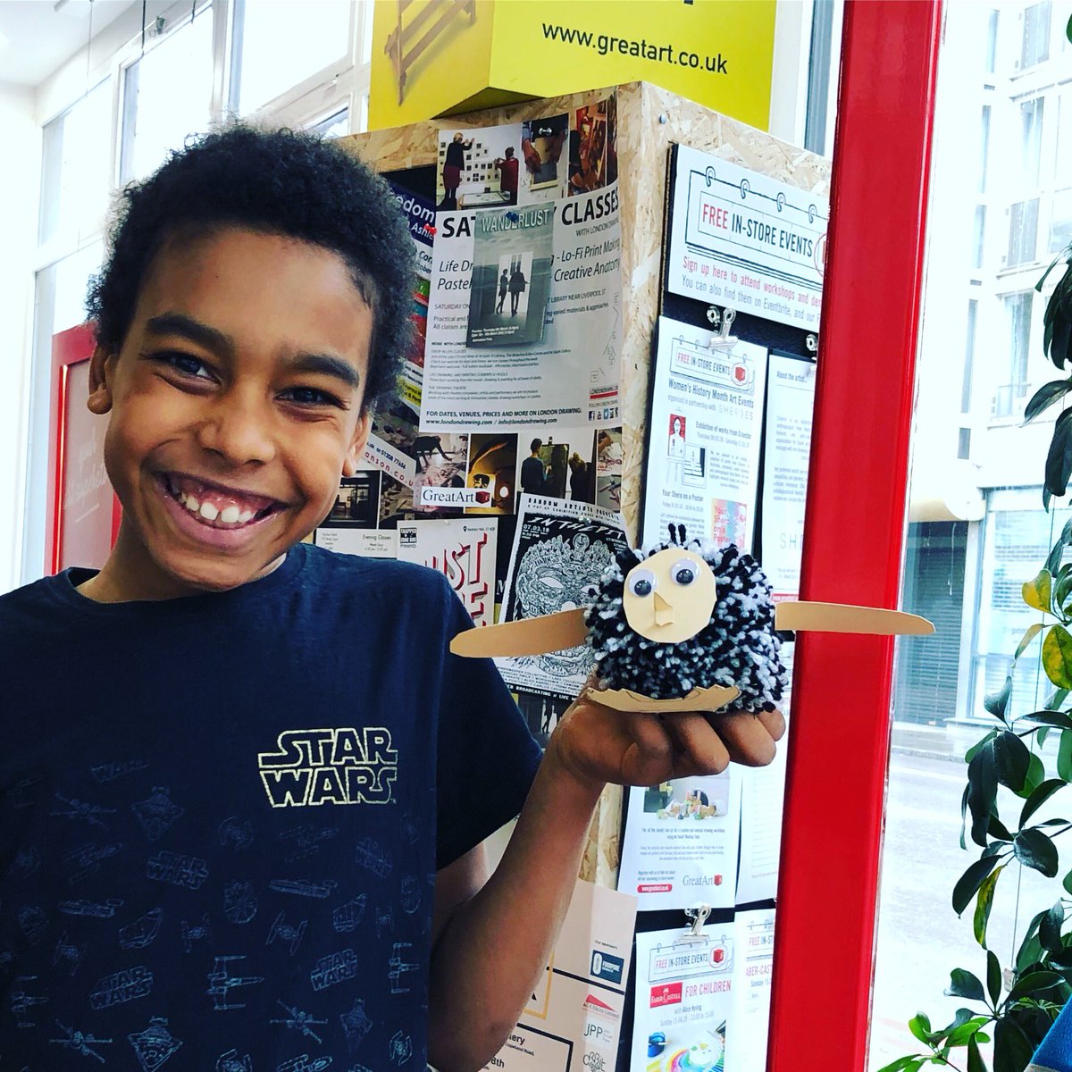 CoolitArt's tweet image. Ta-dah! #easterworkshop #greatart #mygreatart #pompomtastic #freeworkshop #creativityforall