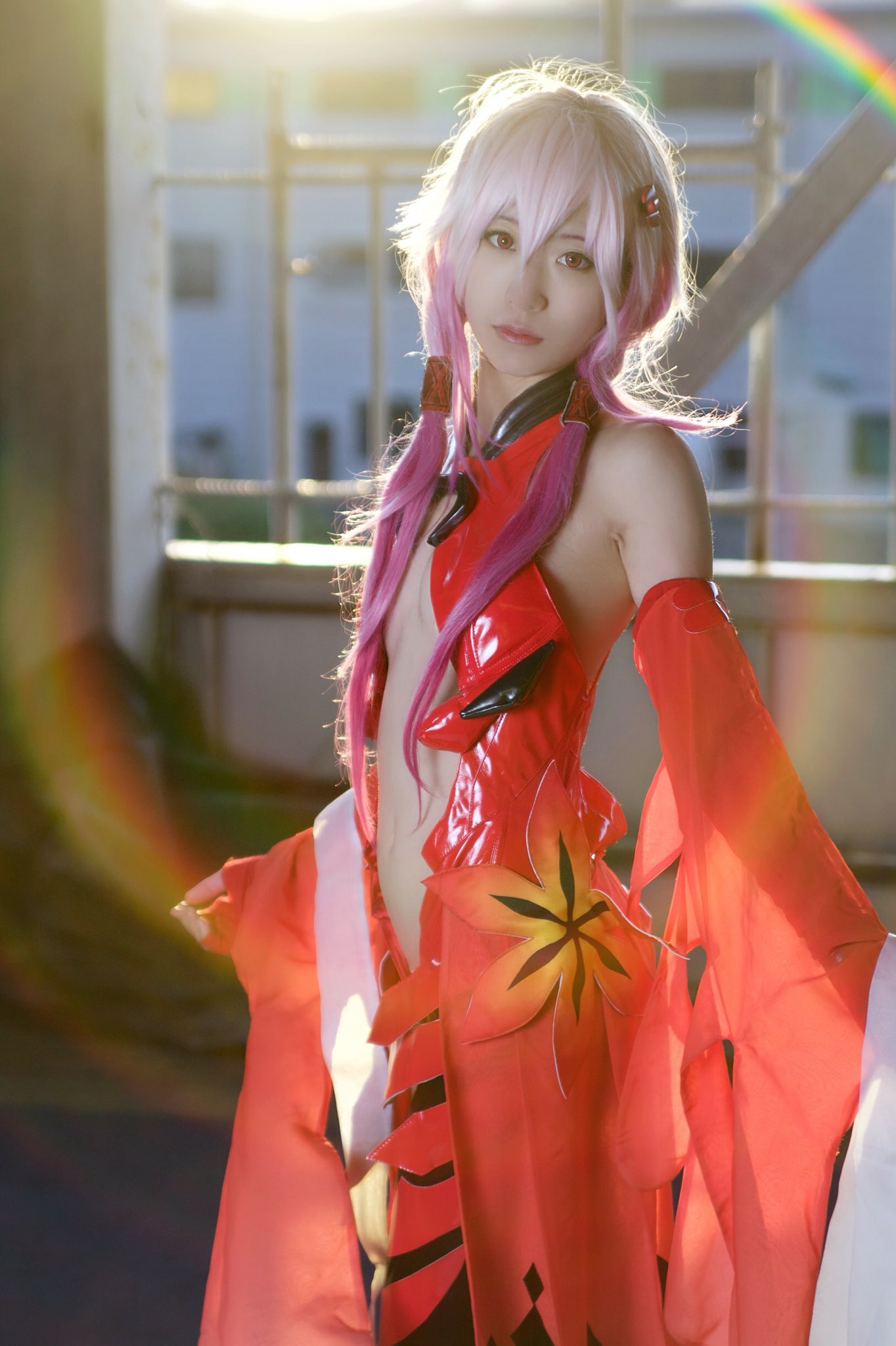 ギルティクラウン　楪いのり　エナメル　コスプレ ギルティクラウン 楪いのり エナメル コスプレ ギルティクラウン