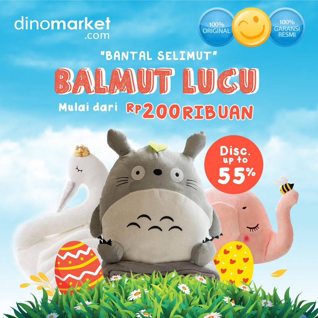 DINOMARKET's tweet photo. Aneka #Balmut lucu yang wajib kamu punya di rumah. Lihat deh design dan bentuknya, lucu2 banget loh. Gemesin.
Yuk lihat2 modeknya dan beli buat teman tidur kamu ^^ Klik https://t.co/5E5jacijqz
#bantallucu #selimut #bantalselimut https://t.co/sDfQQZpfqH