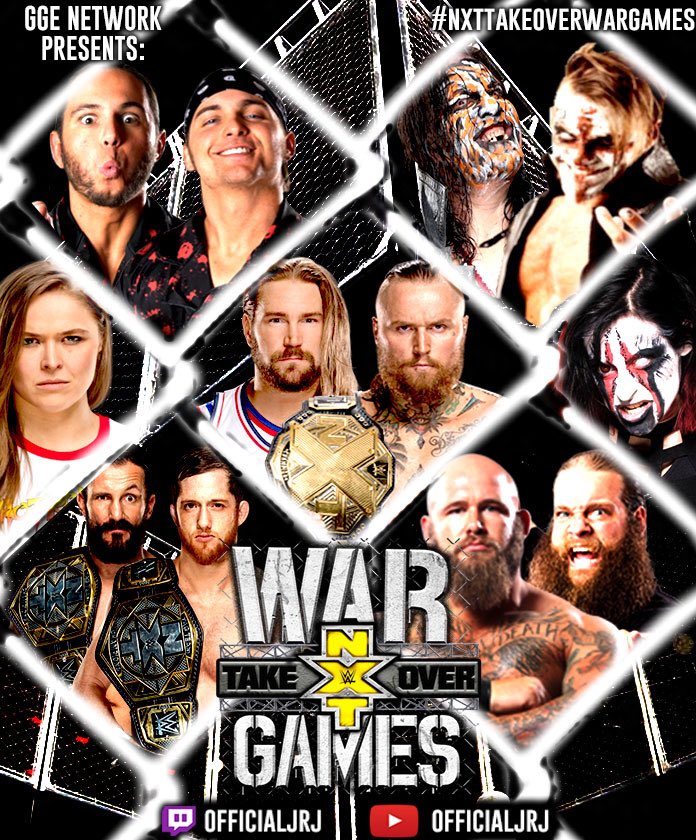 OfficialGGE_'s tweet photo. The OFFICIAL poster for #GGENXT TakeOver: WarGames! LIVE on #GGETV. Presented By: @GGENetwork. #LetsMakeHistory. https://t.co/d7DBn9z6YJ