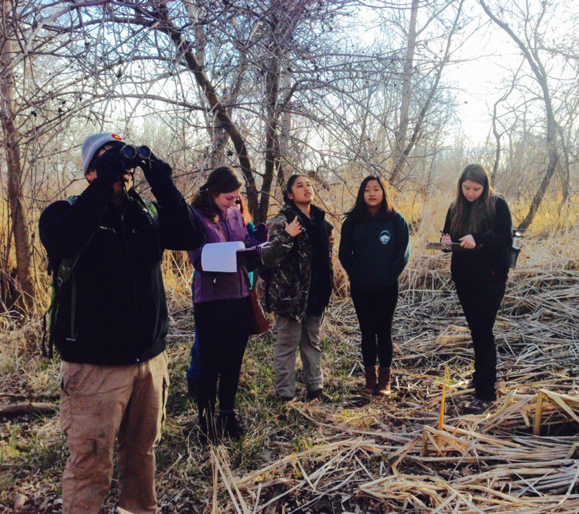 CubanKate's tweet image. First day of #phenology monitoring at the Environmental Learning Center with @SEEDS_CSU!