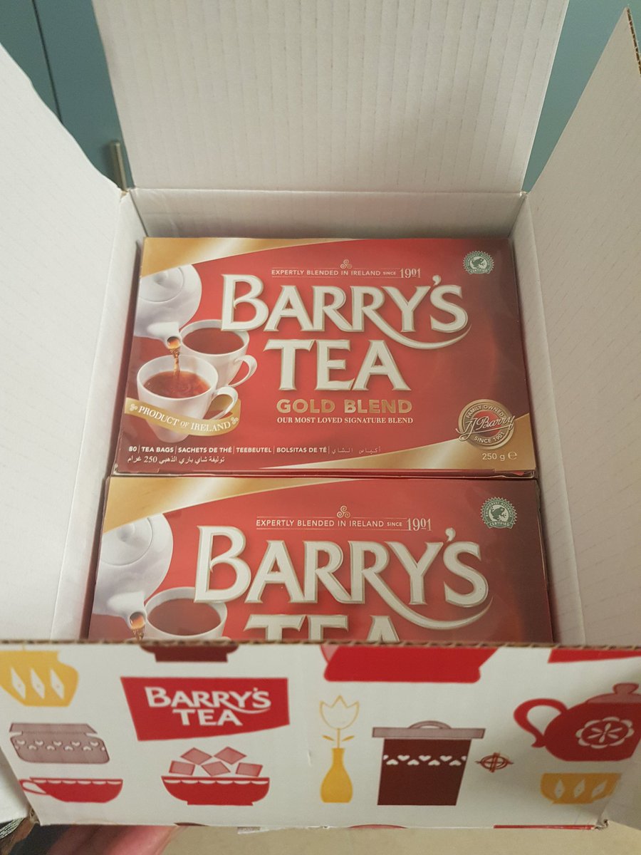 NickDaBird's tweet image. @ParttimeGoth tells me #Barry's Tea is the Irish equivalent of #YorkshireTea: a mainstream benchmark of affordable quality. @MaltKlaus @GreenteaguruTea who knew?