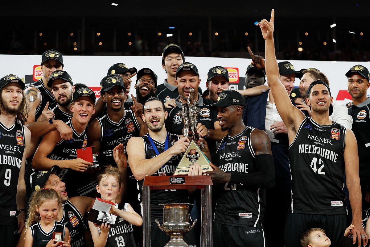 Liam_Santa's tweet photo. Congrats @MelbUnitedHQ on taking out the #NBL18 championship.

They paired the league’s best roster with a coach who knew how to get it done and then went out and delivered on all expectations. A job very well done! https://t.co/orU8xP56go