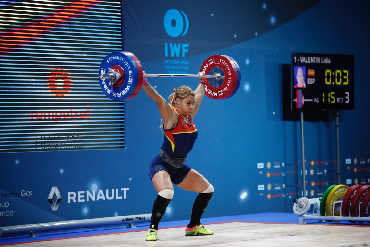 fedehalter's tweet photo. #ÚLTIMAHORA @lydikit CAMPEONA DE EUROPA en TOTAL OLÍMPICO en Cat.75KG con KG ¡Ya eres la halterófila española con más títulos Europeos! ¡HISTORIA VIVA DE NUESTRO DEPORTE!

Arrancada 🥇1⃣1⃣5⃣ kg🥇
Dos Tiempos 🥇 1⃣3⃣5⃣kg🥇
Total Olímpico 🥇 2⃣5⃣0⃣kg🥇 https://t.co/EuDrjBEXmX