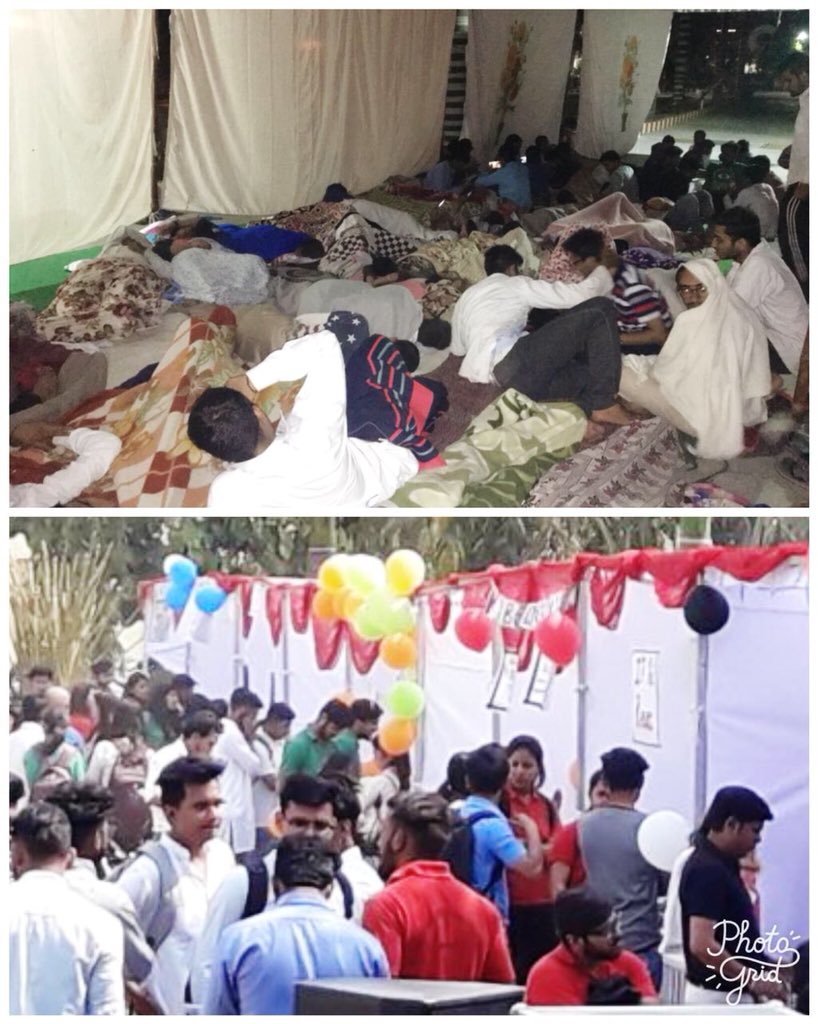 TakshRYA's tweet photo. #doctorsnotbanks @CNNnews18 @narendramodi @arunjaitley @htTweets @PMOIndia  no written notice we are fighting here for our rights and management is having good time celebrating founders day @ShashiTharoor @RajBabbarMP  @anandrai177 https://t.co/Mp1EaoT74c