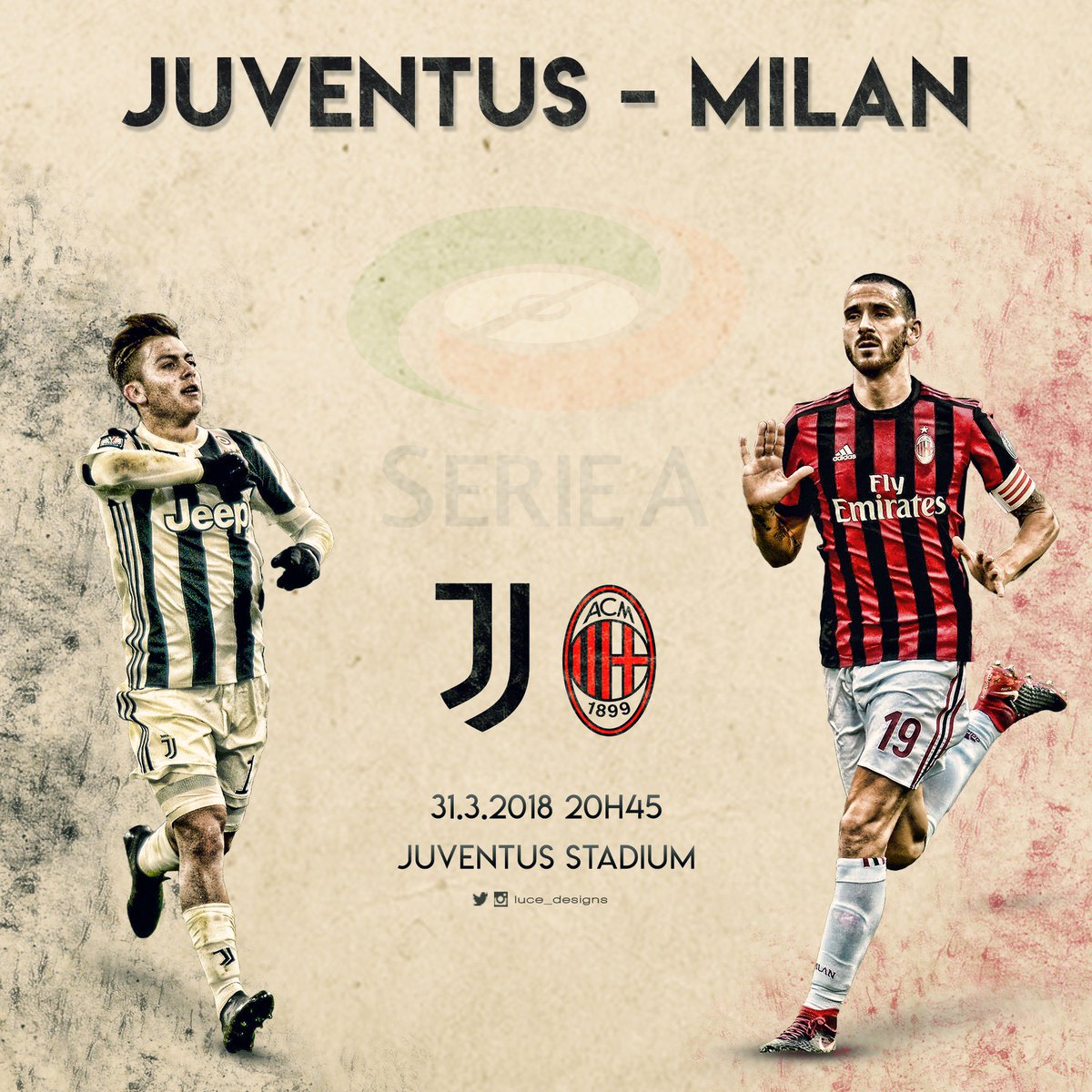 Luce On Twitter Matchday Juventus Vs Milan Juventusfc Acmilan Rt S Likes Appreciated Juvemilan Juventusmilan Juve Milan Dybala Bonucci Matchday Https T Co Ycrarqhsd2