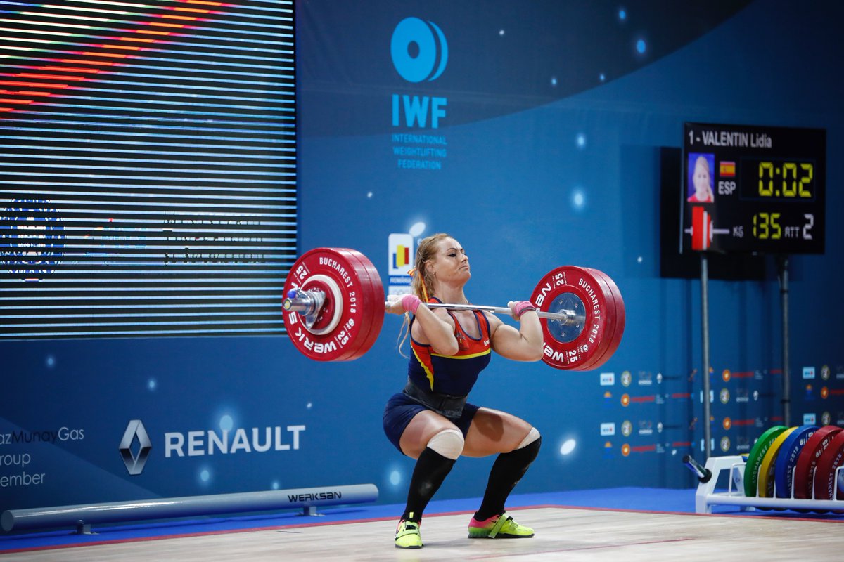 #ÚLTIMAHORA <a href="/lydikit/">Lydia Valentín Pérez</a> CAMPEONA DE EUROPA en TOTAL OLÍMPICO en Cat.75KG con KG ¡Ya eres la halterófila española con más títulos Europeos! ¡HISTORIA VIVA DE NUESTRO DEPORTE!

Arrancada 🥇1⃣1⃣5⃣ kg🥇
Dos Tiempos 🥇 1⃣3⃣5⃣kg🥇
Total Olímpico 🥇 2⃣5⃣0⃣kg🥇
