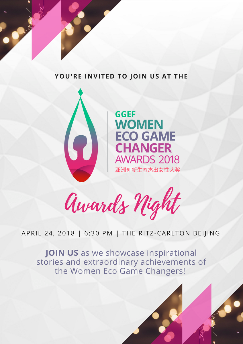 ggefggef's tweet photo. JOIN US as we showcase inspirational stories and extraordinary achievements of the Women Eco Game Changers! #GGEF #WEGCA #AwardsNight2018 #Sustainability #DoGoodDoWell #EcoGameChanger #Women #Empowerment #Recognition #Impact #Environment #Community - https://t.co/9dtAdeAnFp https://t.co/iITlkBPuGZ