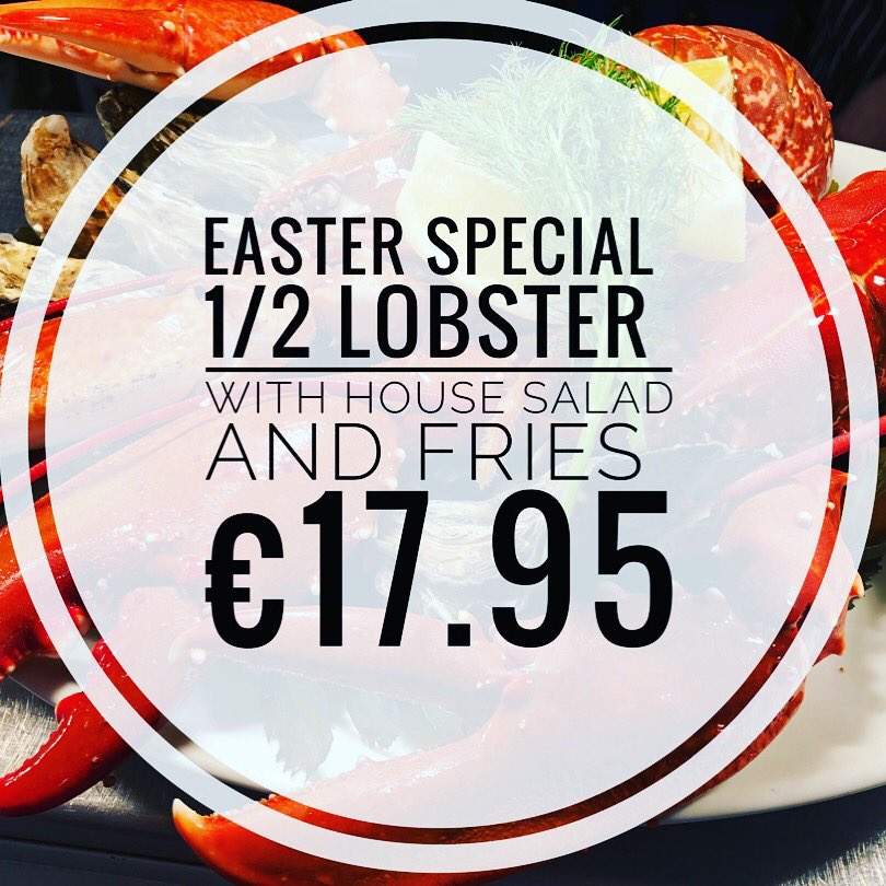 Easter weekend specials #Lahinch #Seafood