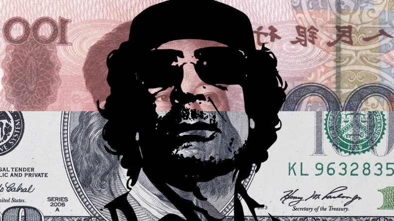 linkis55's tweet photo. #China has a chance to finish what #Gaddafi failed to do - kill US dollar in oil trade https://t.co/JKzWqFQSEA #petroyuan by #RT_com via @c0nvey https://t.co/9EFAtMM9fE